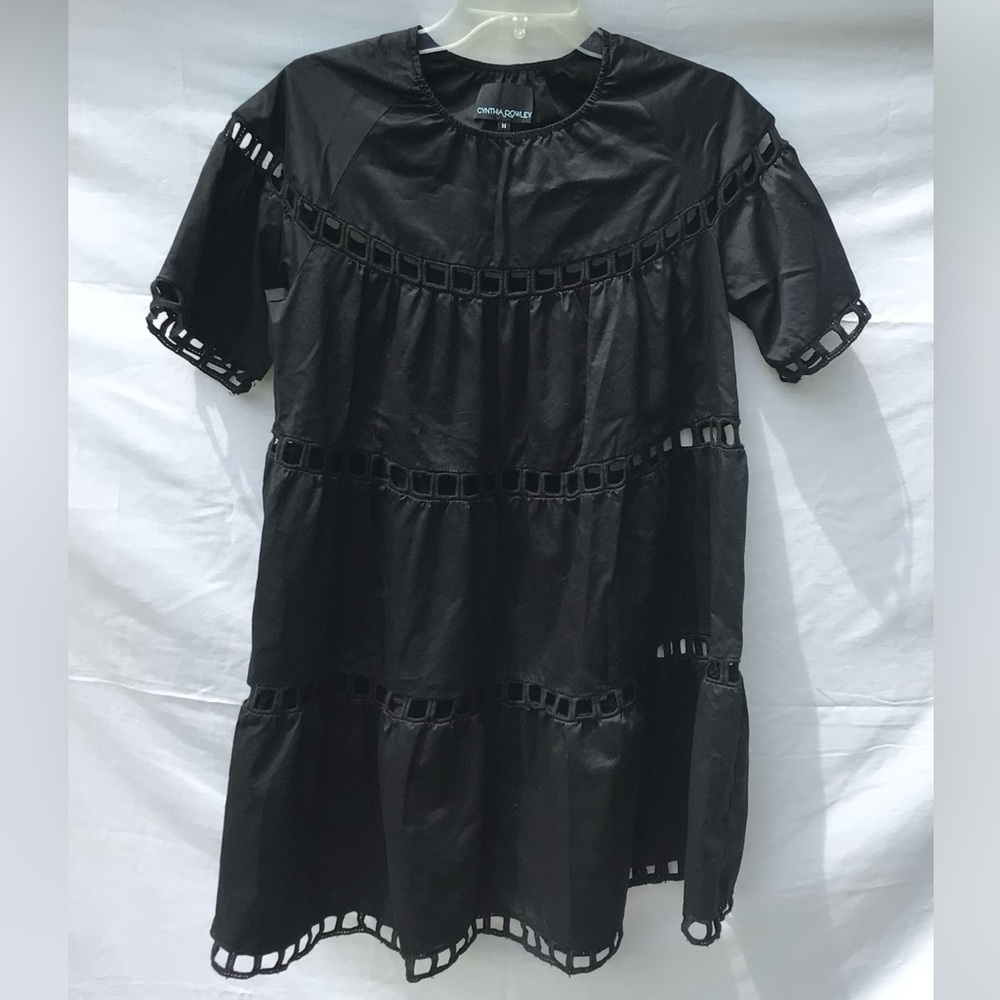 Cynthia Rowley Black Mini Dress